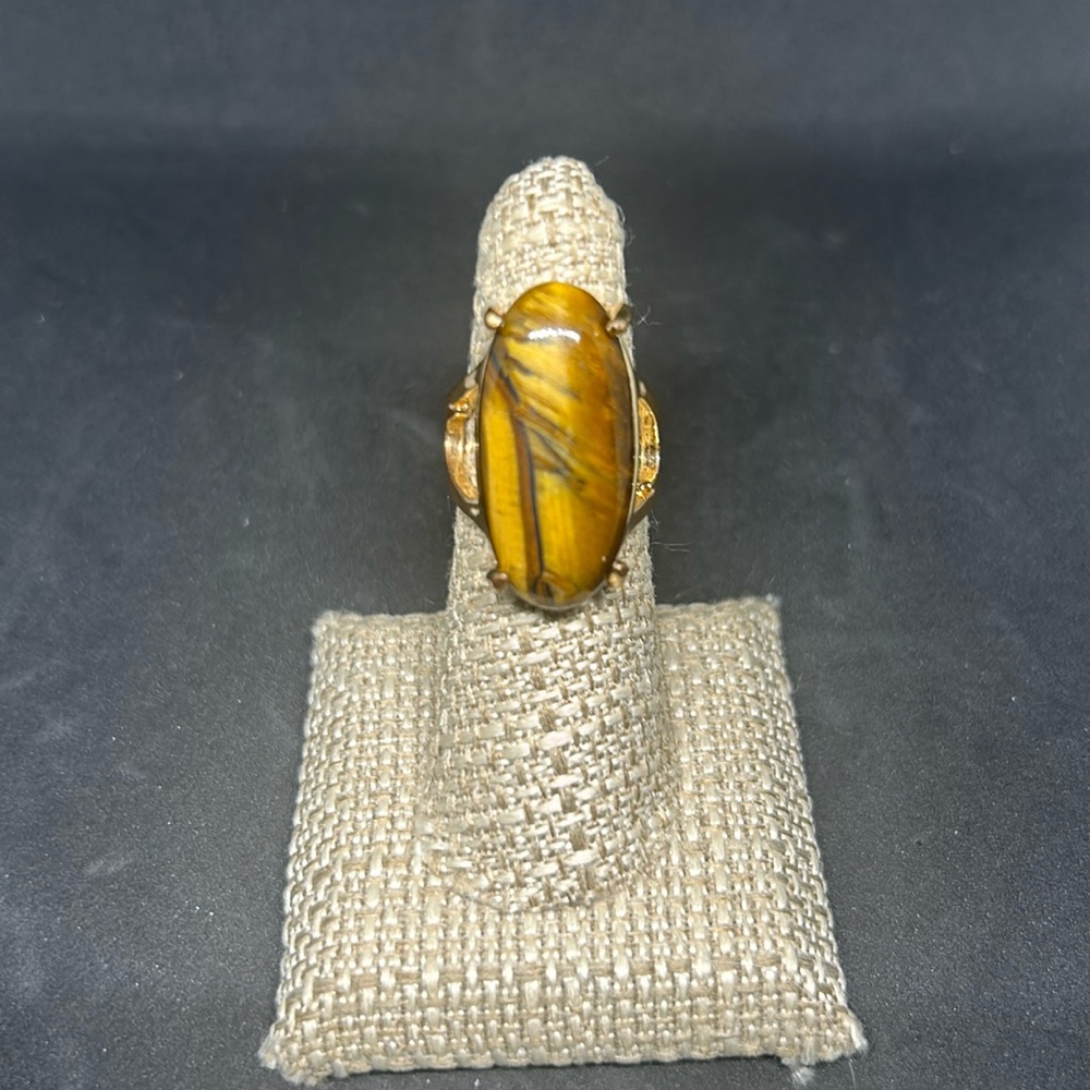 Tiger eye ring